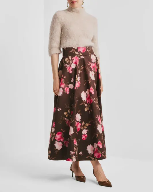 Hovedbilde TAFFETA Maxi Skirt Soft Bloom