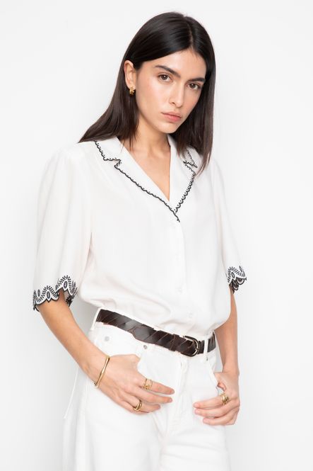 Hovedbilde JANE Blouse Cream