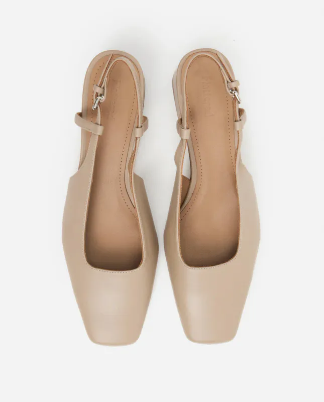 ELIN LEATHER Beige