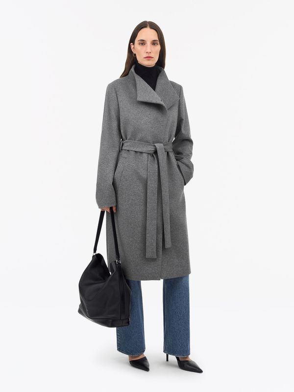 CEDRIN Coat Grey Melange 