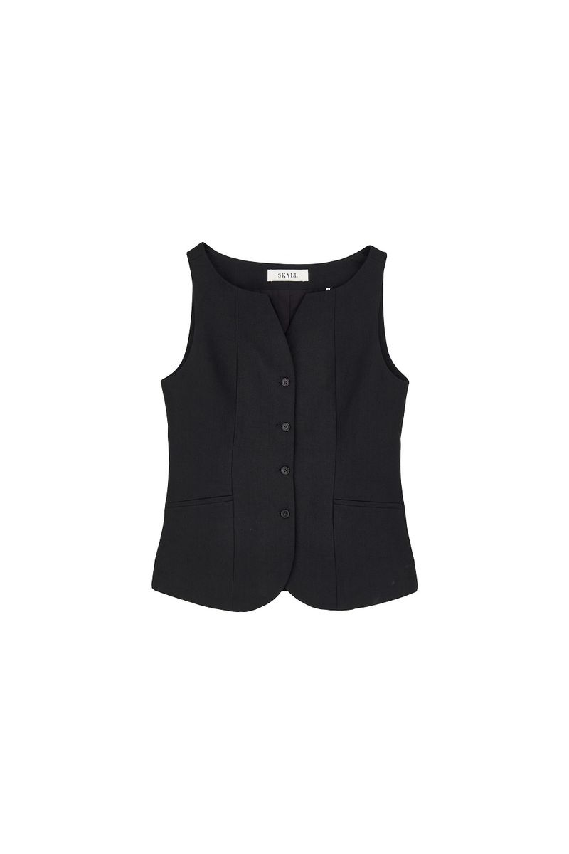 TONI Waistcoat Black 
