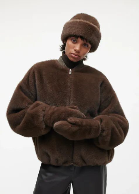 Hovedbilde EVALYN FAUX Mink Choco