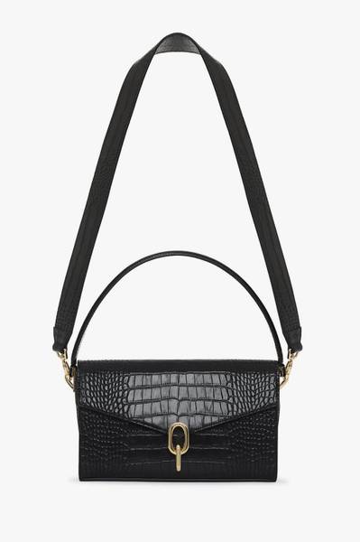 Bilde av COLETTE BAG EMBOSSED Black 