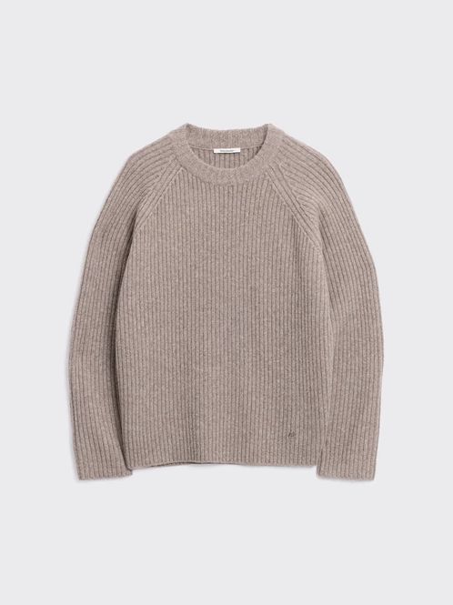Hovedbilde ADRIAN Rib Crewneck Taupe