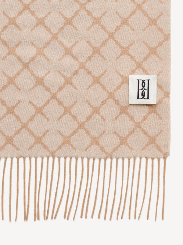 ORTEGA Cashmere Blend Scarf Tannin