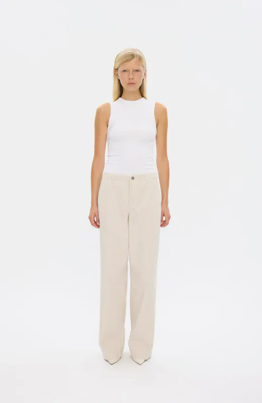 Erica 825 Oat Milk Stripe