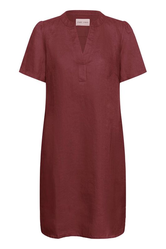 AminasePW Dress Burnt Russet